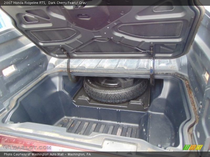 Dark Cherry Pearl / Gray 2007 Honda Ridgeline RTS