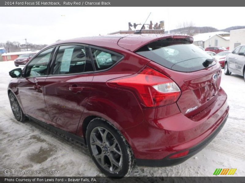 Ruby Red / Charcoal Black 2014 Ford Focus SE Hatchback
