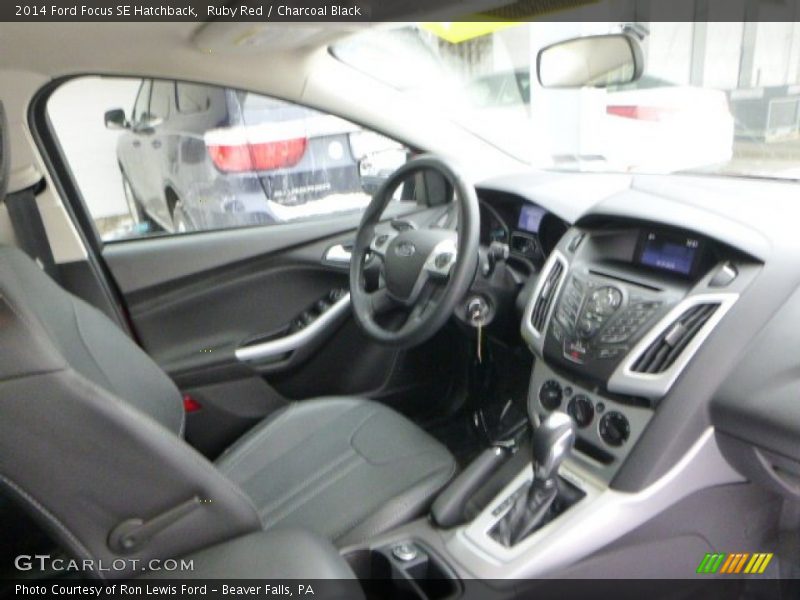 Ruby Red / Charcoal Black 2014 Ford Focus SE Hatchback