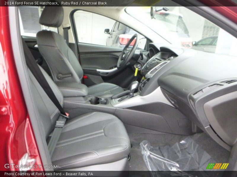 Ruby Red / Charcoal Black 2014 Ford Focus SE Hatchback