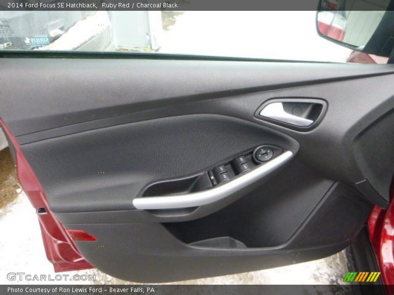 Ruby Red / Charcoal Black 2014 Ford Focus SE Hatchback