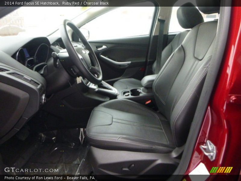 Ruby Red / Charcoal Black 2014 Ford Focus SE Hatchback