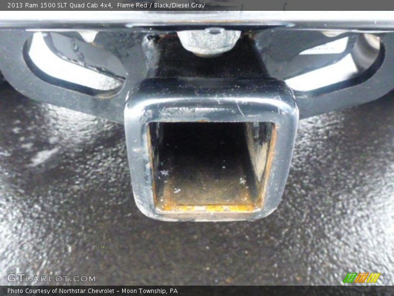 Flame Red / Black/Diesel Gray 2013 Ram 1500 SLT Quad Cab 4x4