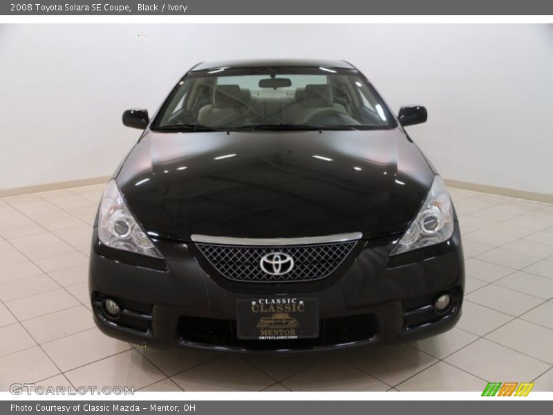 Black / Ivory 2008 Toyota Solara SE Coupe