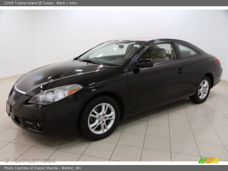 Black / Ivory 2008 Toyota Solara SE Coupe