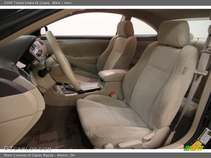Black / Ivory 2008 Toyota Solara SE Coupe