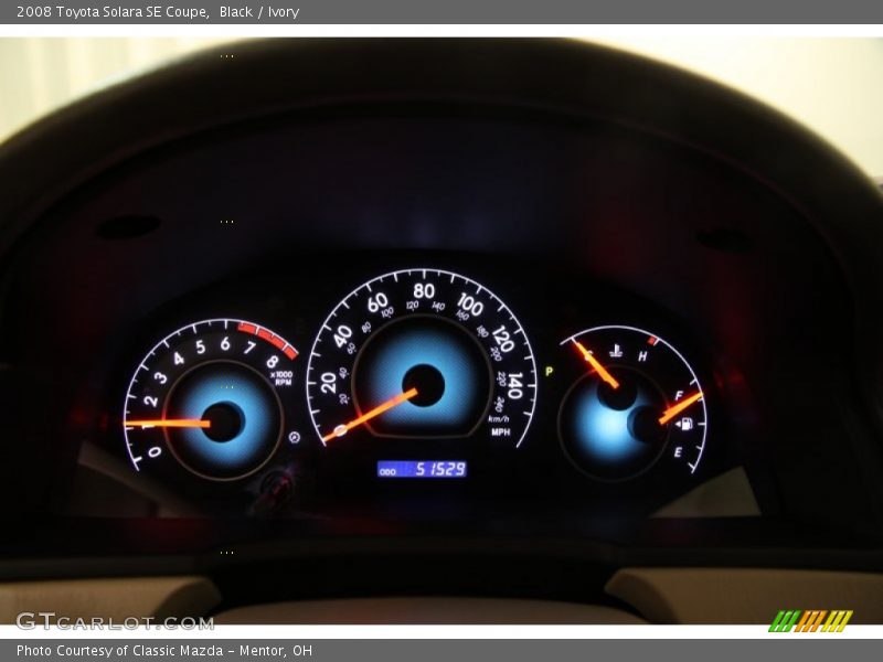 Black / Ivory 2008 Toyota Solara SE Coupe