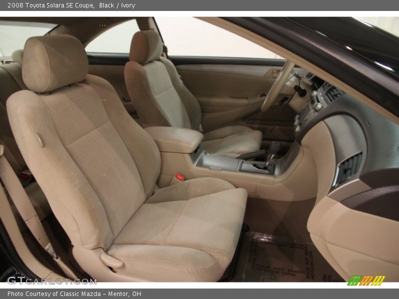 Black / Ivory 2008 Toyota Solara SE Coupe