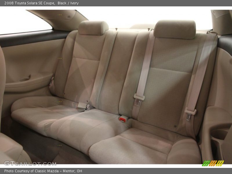 Black / Ivory 2008 Toyota Solara SE Coupe