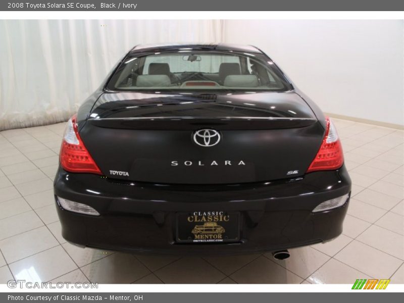 Black / Ivory 2008 Toyota Solara SE Coupe