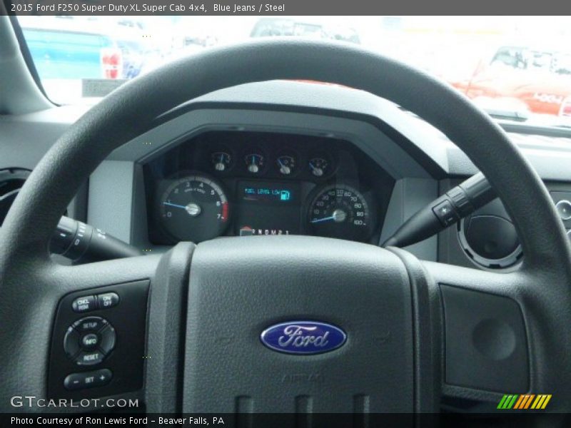 Blue Jeans / Steel 2015 Ford F250 Super Duty XL Super Cab 4x4