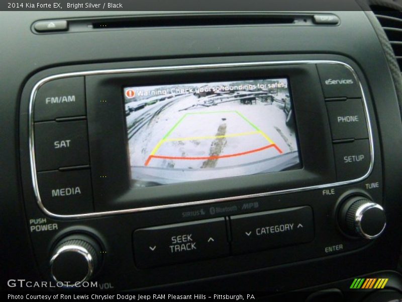 Bright Silver / Black 2014 Kia Forte EX