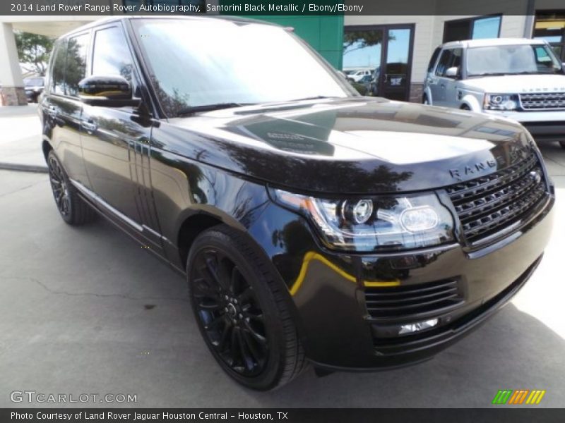 Santorini Black Metallic / Ebony/Ebony 2014 Land Rover Range Rover Autobiography
