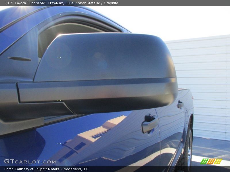 Blue Ribbon Metallic / Graphite 2015 Toyota Tundra SR5 CrewMax