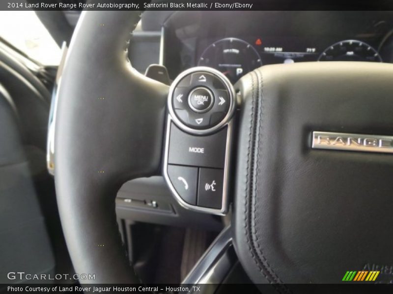 Santorini Black Metallic / Ebony/Ebony 2014 Land Rover Range Rover Autobiography
