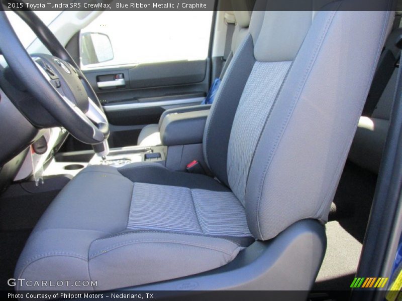 Blue Ribbon Metallic / Graphite 2015 Toyota Tundra SR5 CrewMax