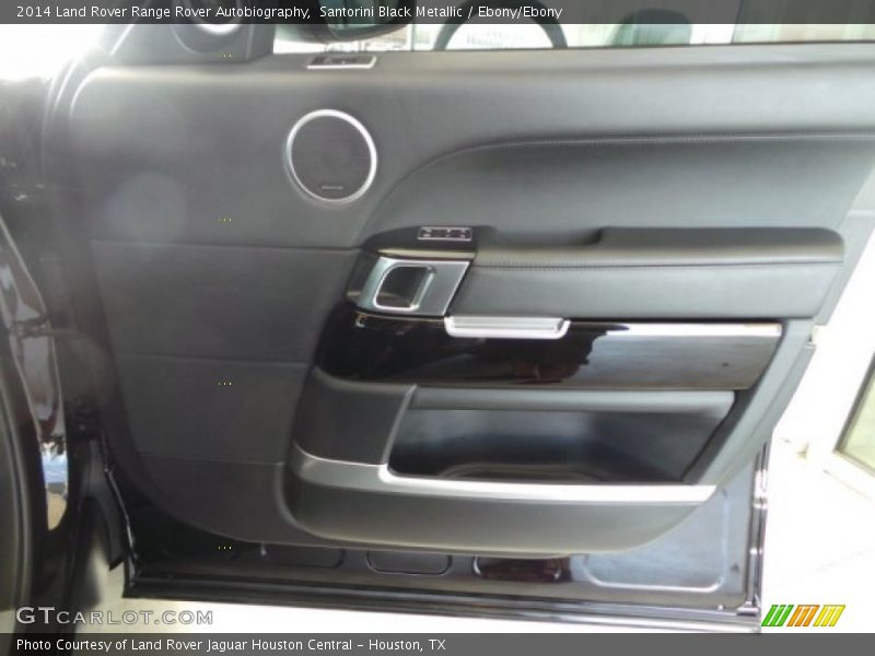 Santorini Black Metallic / Ebony/Ebony 2014 Land Rover Range Rover Autobiography