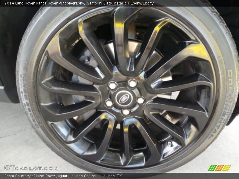 Santorini Black Metallic / Ebony/Ebony 2014 Land Rover Range Rover Autobiography
