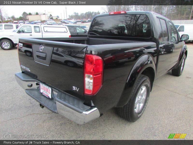 Super Black / Steel 2013 Nissan Frontier SV V6 Crew Cab