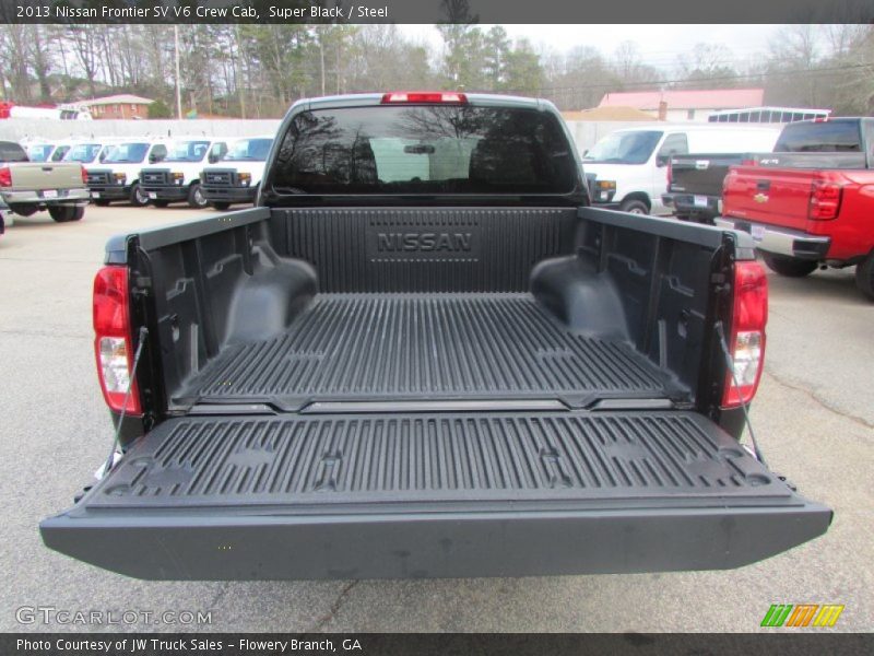 Super Black / Steel 2013 Nissan Frontier SV V6 Crew Cab