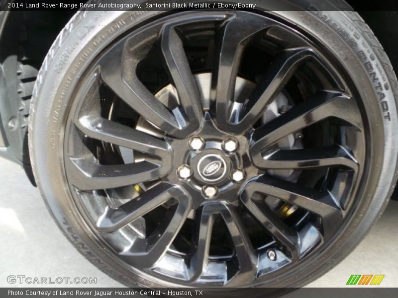 Santorini Black Metallic / Ebony/Ebony 2014 Land Rover Range Rover Autobiography