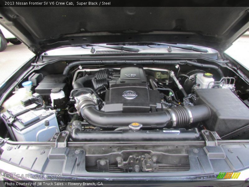 Super Black / Steel 2013 Nissan Frontier SV V6 Crew Cab