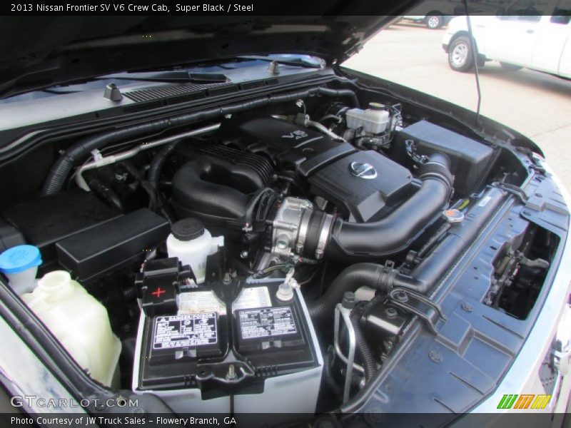 Super Black / Steel 2013 Nissan Frontier SV V6 Crew Cab