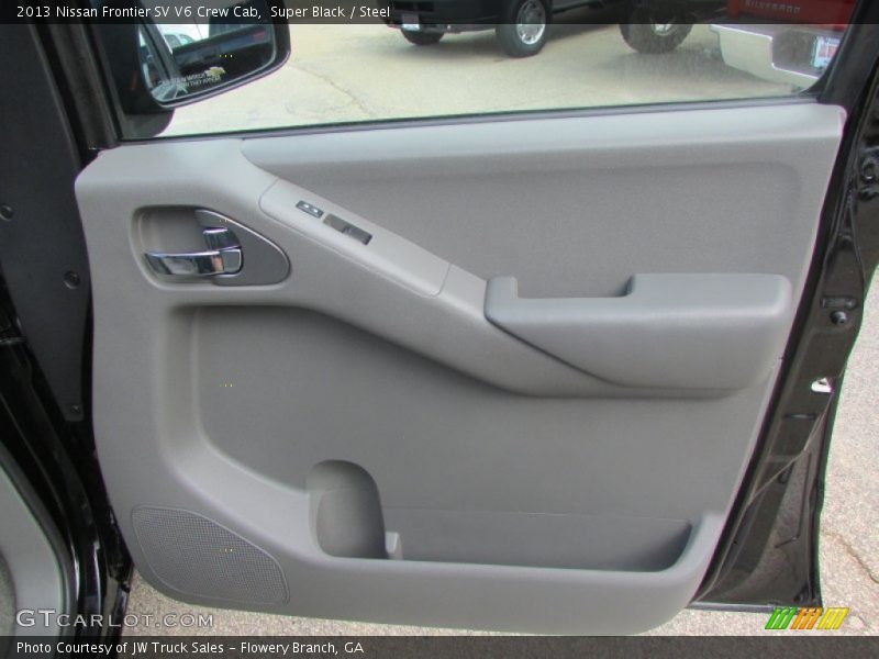 Super Black / Steel 2013 Nissan Frontier SV V6 Crew Cab
