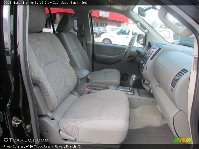 Super Black / Steel 2013 Nissan Frontier SV V6 Crew Cab