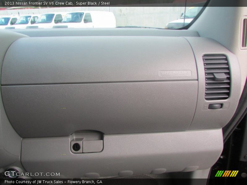 Super Black / Steel 2013 Nissan Frontier SV V6 Crew Cab
