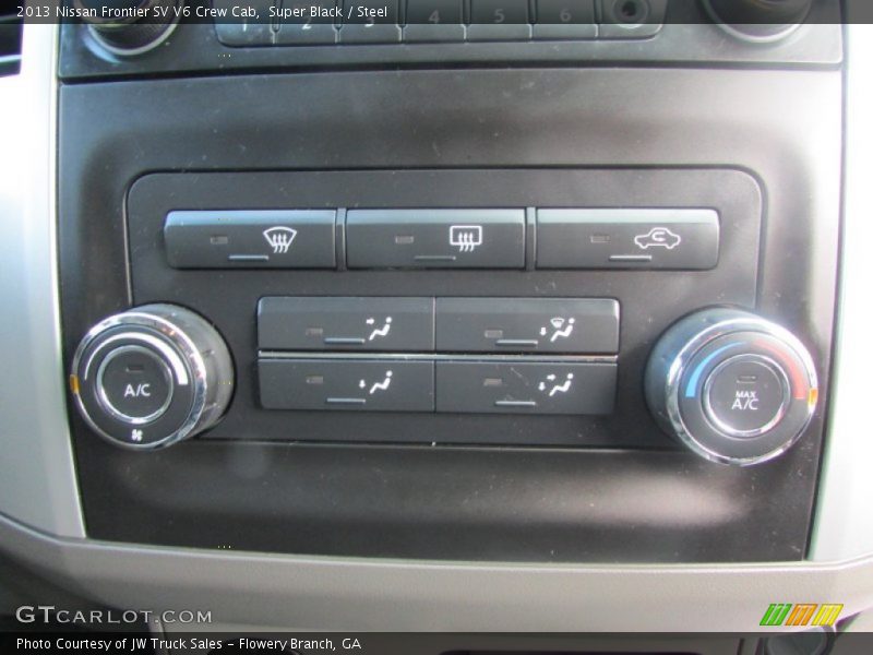 Super Black / Steel 2013 Nissan Frontier SV V6 Crew Cab
