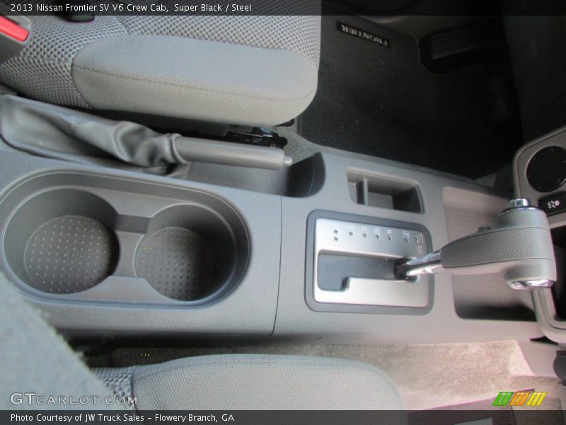 Super Black / Steel 2013 Nissan Frontier SV V6 Crew Cab