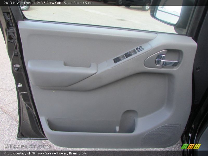 Super Black / Steel 2013 Nissan Frontier SV V6 Crew Cab