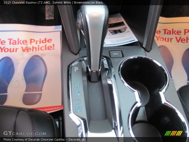 Summit White / Brownstone/Jet Black 2015 Chevrolet Equinox LTZ AWD