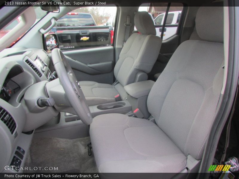 Super Black / Steel 2013 Nissan Frontier SV V6 Crew Cab