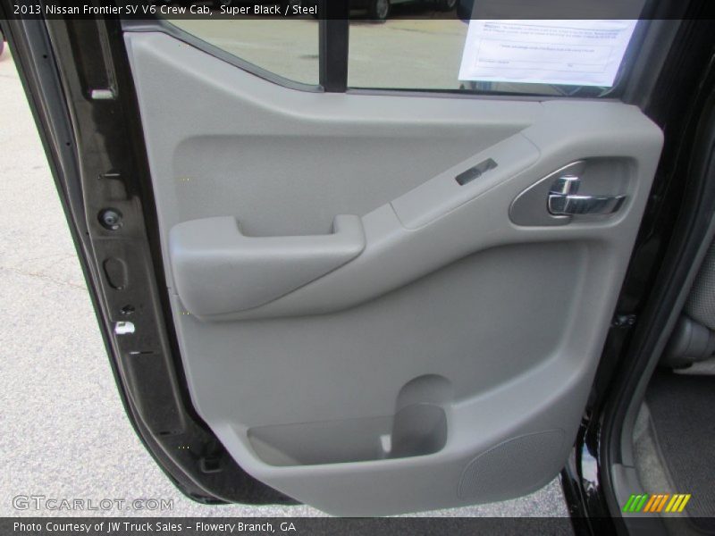 Super Black / Steel 2013 Nissan Frontier SV V6 Crew Cab