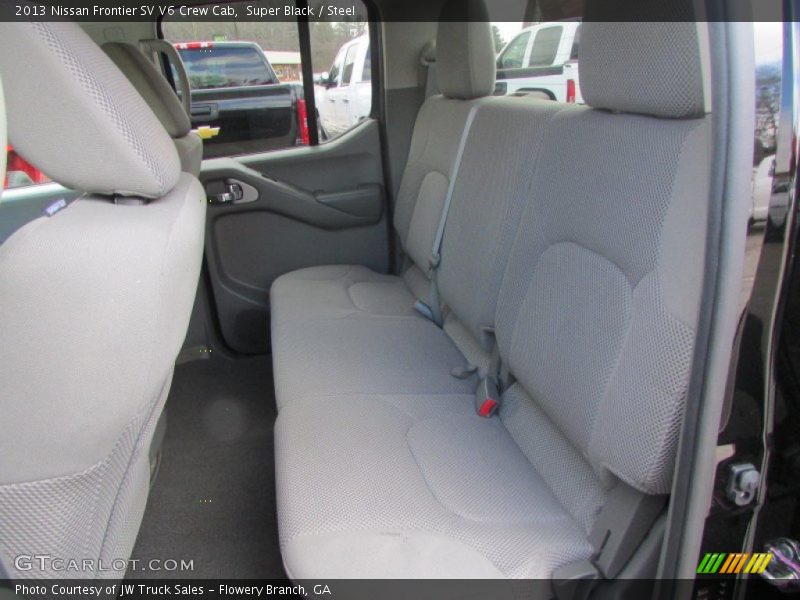 Super Black / Steel 2013 Nissan Frontier SV V6 Crew Cab