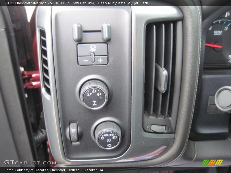 Deep Ruby Metallic / Jet Black 2015 Chevrolet Silverado 2500HD LTZ Crew Cab 4x4