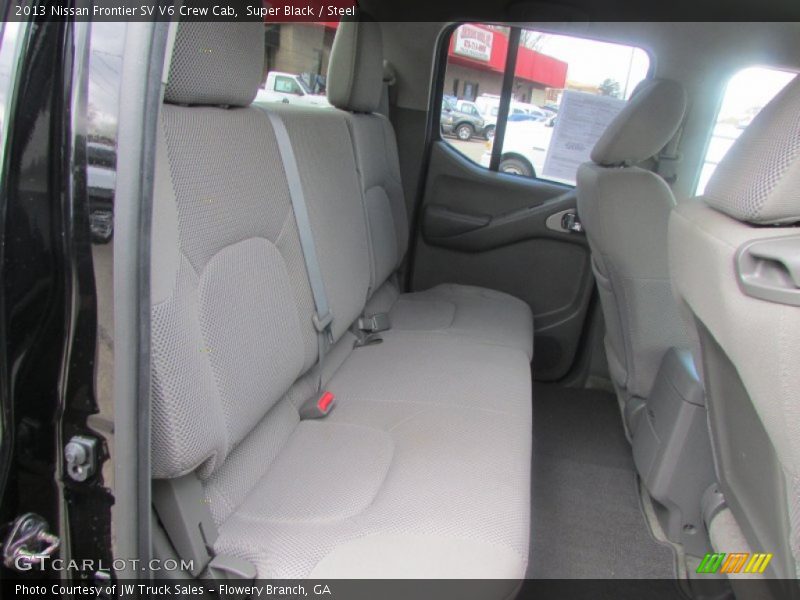 Super Black / Steel 2013 Nissan Frontier SV V6 Crew Cab