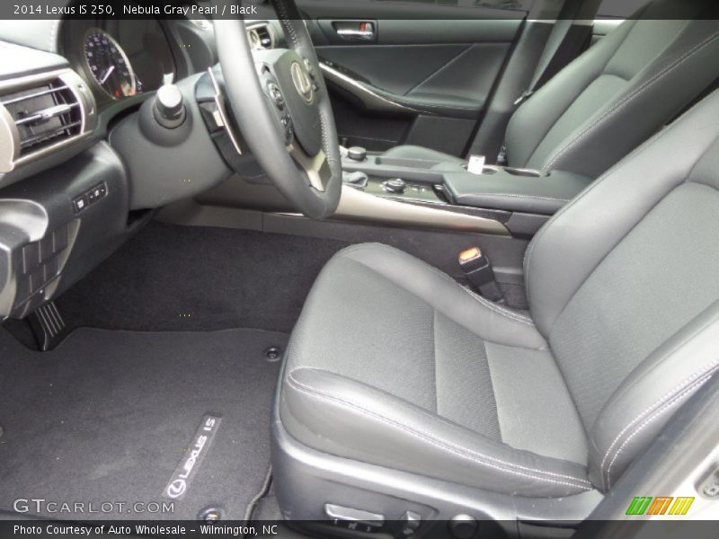 Nebula Gray Pearl / Black 2014 Lexus IS 250