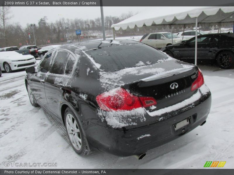 Black Obsidian / Graphite 2009 Infiniti G 37 x Sedan