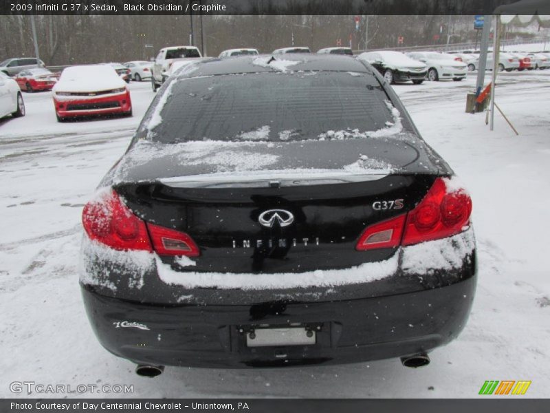 Black Obsidian / Graphite 2009 Infiniti G 37 x Sedan