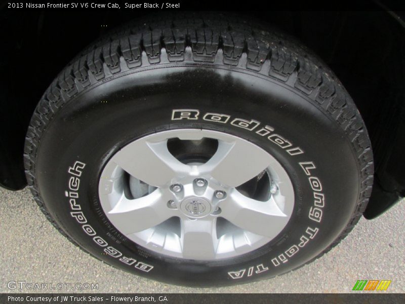 Super Black / Steel 2013 Nissan Frontier SV V6 Crew Cab