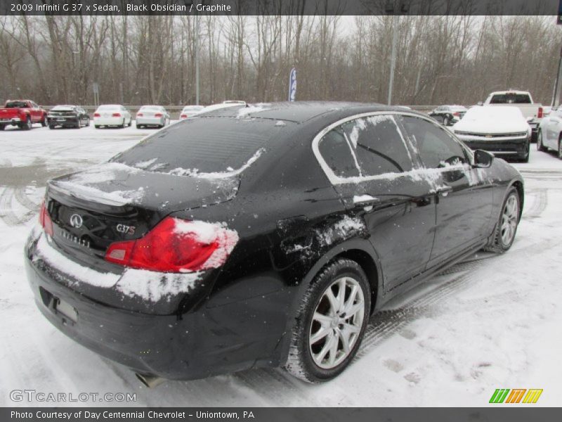 Black Obsidian / Graphite 2009 Infiniti G 37 x Sedan