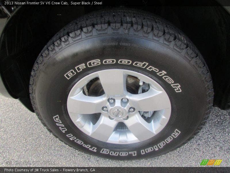Super Black / Steel 2013 Nissan Frontier SV V6 Crew Cab