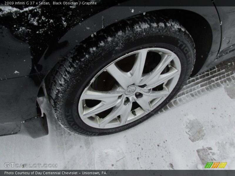 Black Obsidian / Graphite 2009 Infiniti G 37 x Sedan