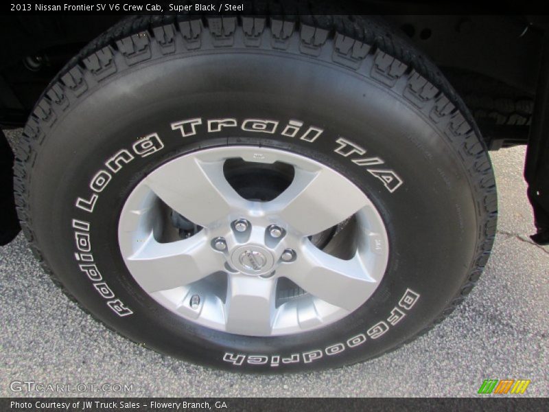 Super Black / Steel 2013 Nissan Frontier SV V6 Crew Cab