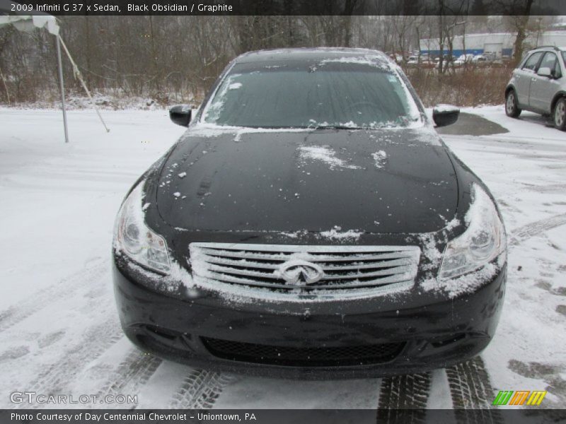 Black Obsidian / Graphite 2009 Infiniti G 37 x Sedan