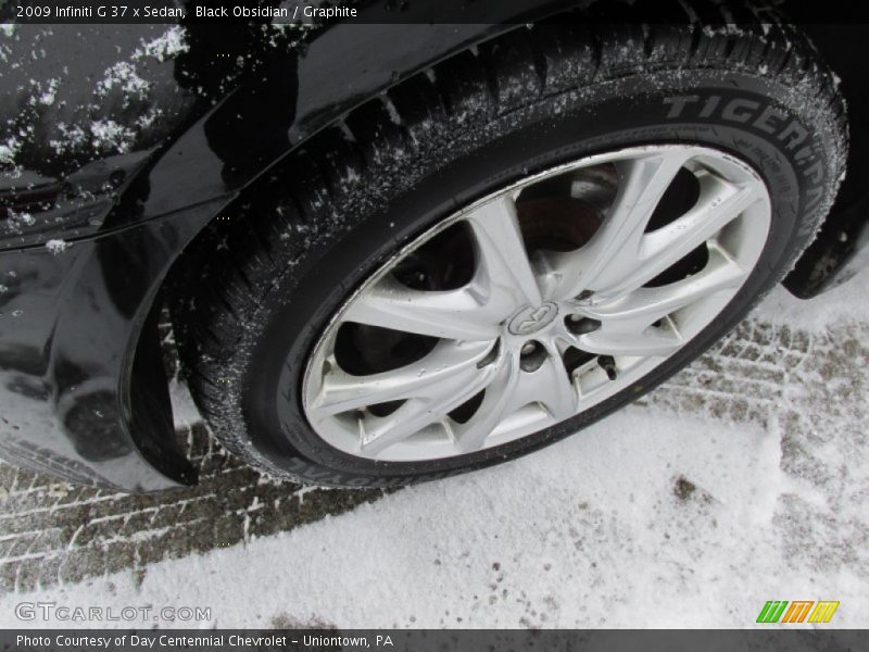 Black Obsidian / Graphite 2009 Infiniti G 37 x Sedan