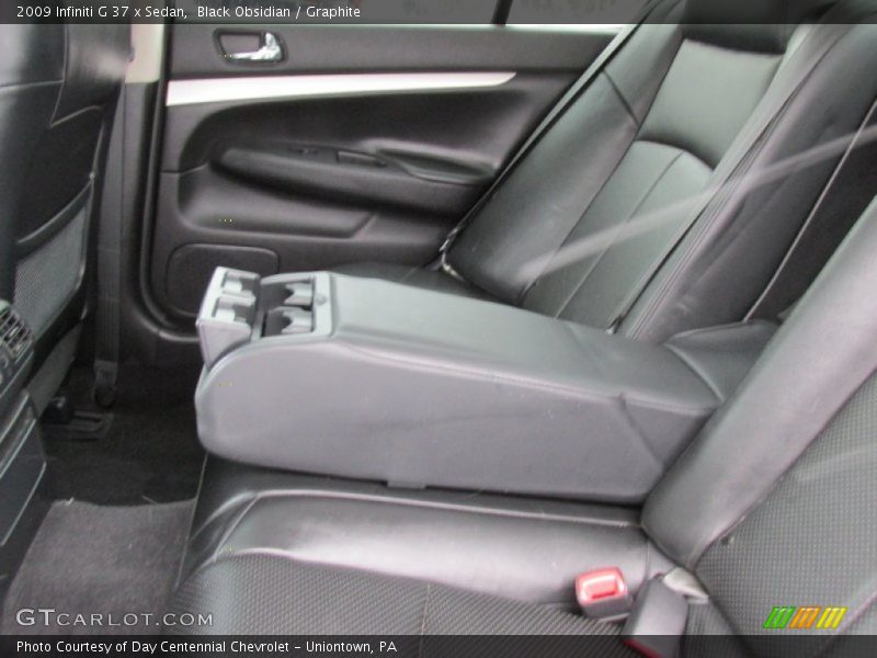 Black Obsidian / Graphite 2009 Infiniti G 37 x Sedan